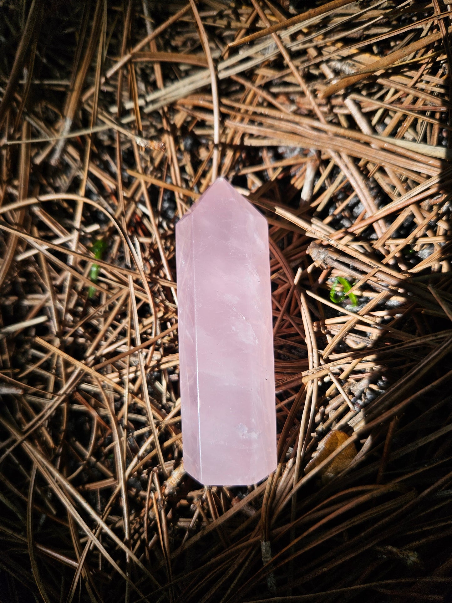 Small Rose Quartz Tower