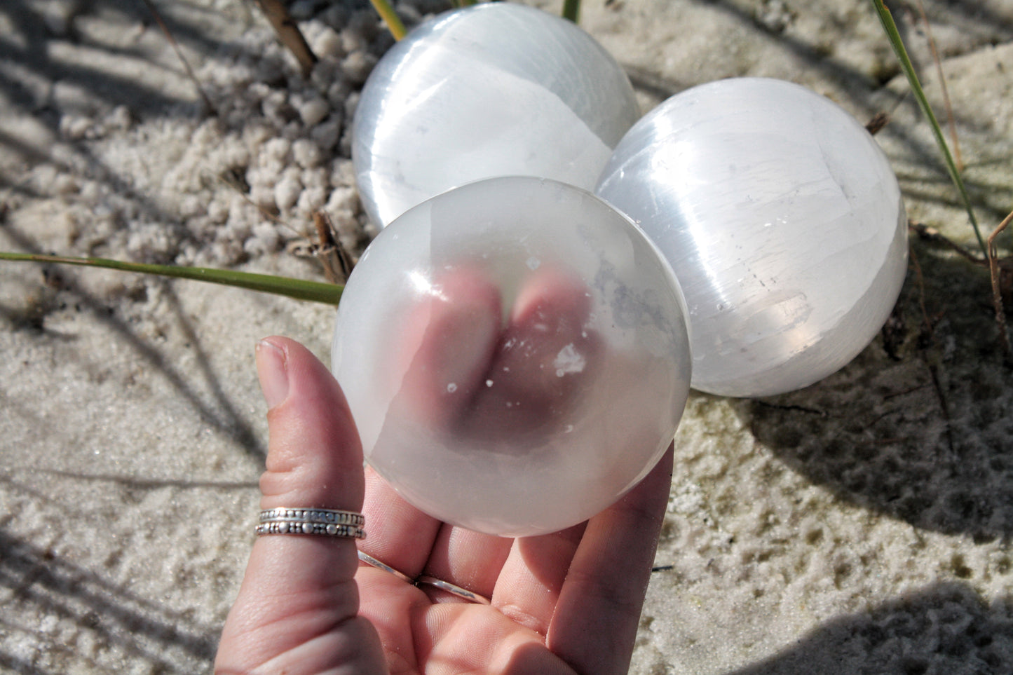 Selenite Sphere