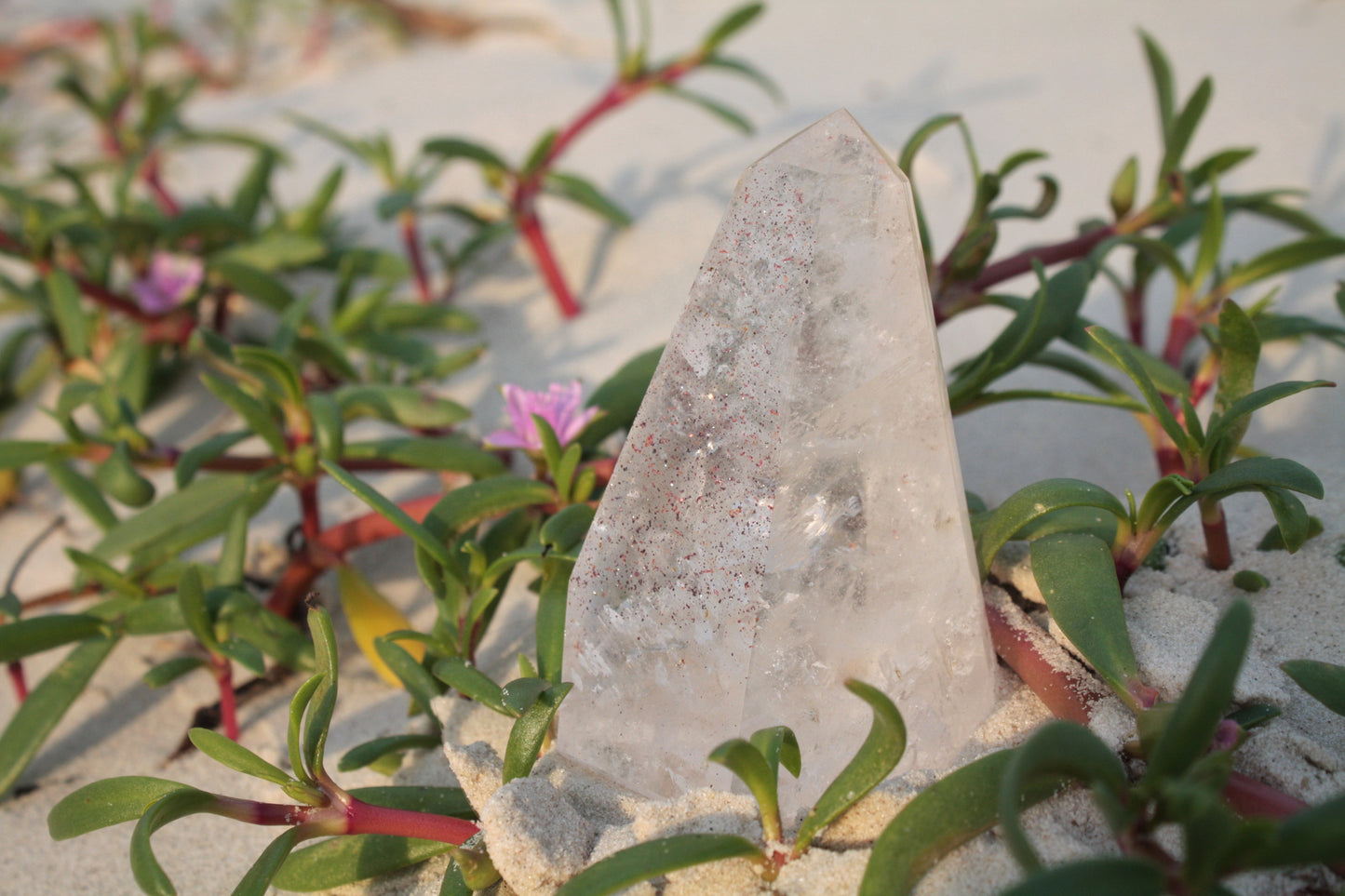 Lepidocrocite in Quartz