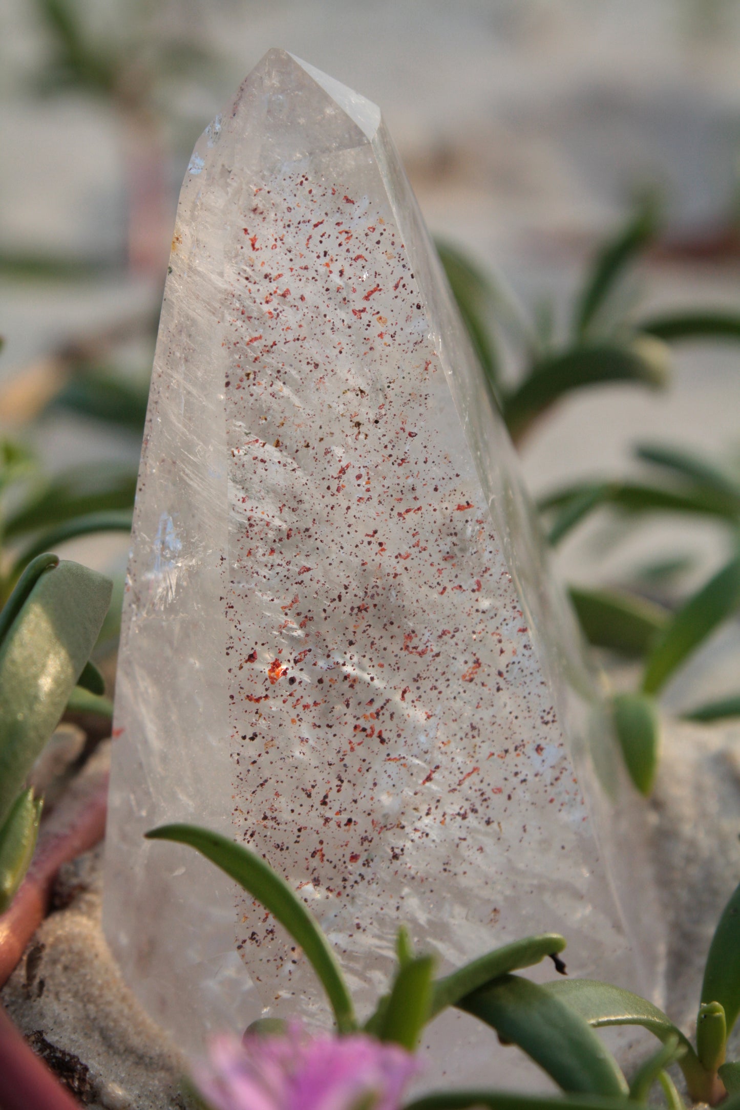 Lepidocrocite in Quartz