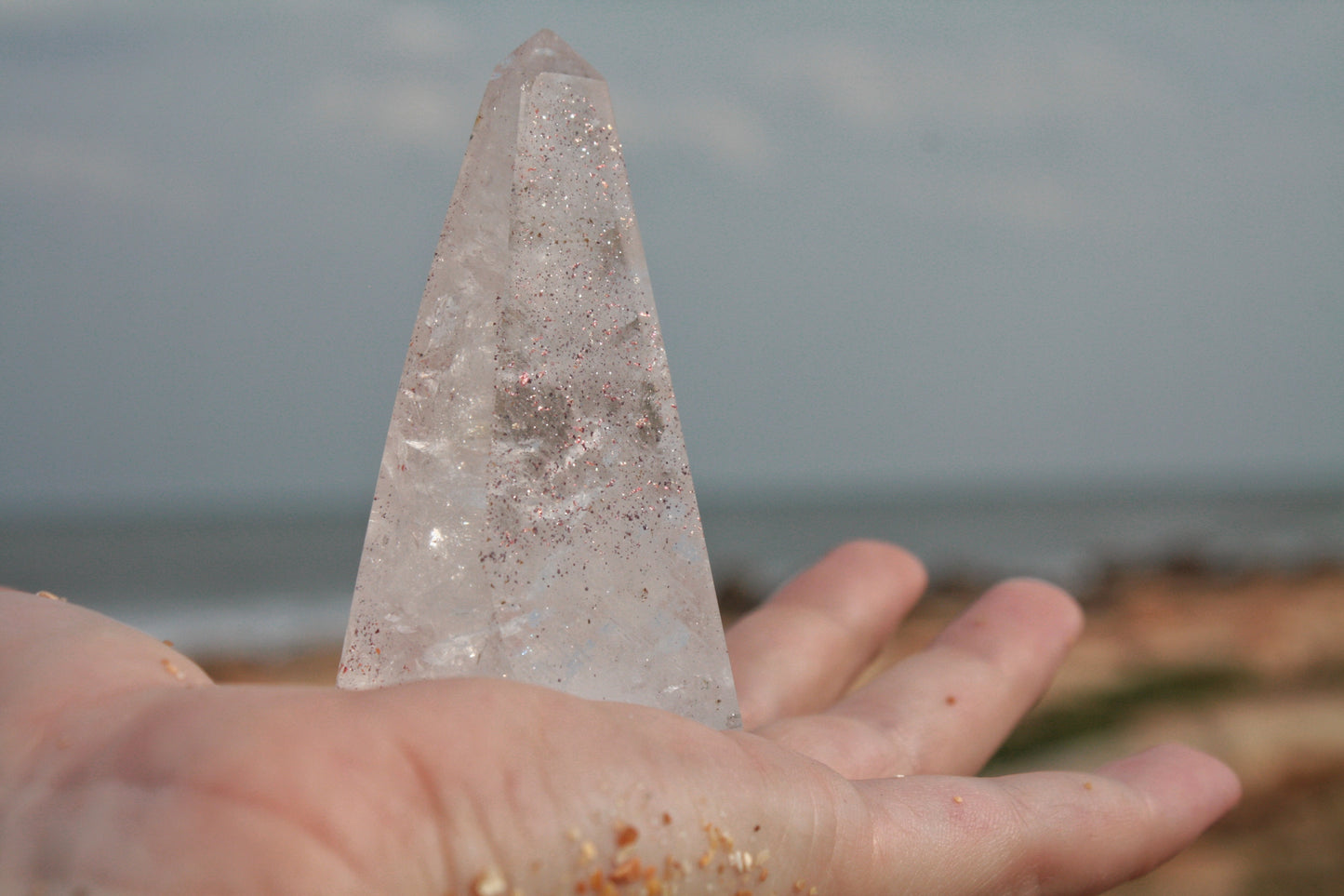 Lepidocrocite in Quartz