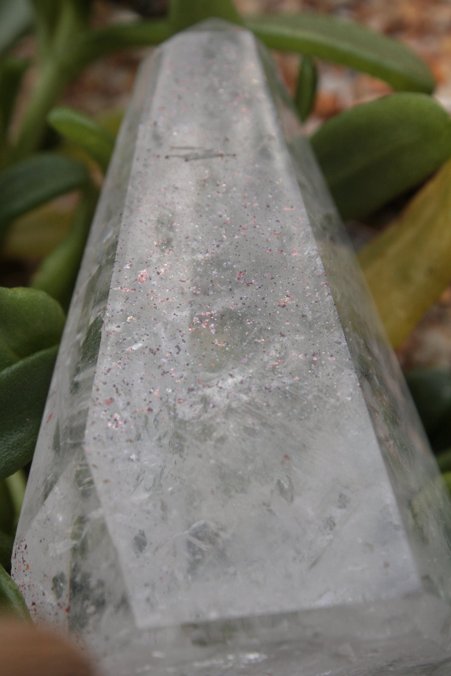 Lepidocrocite in Quartz