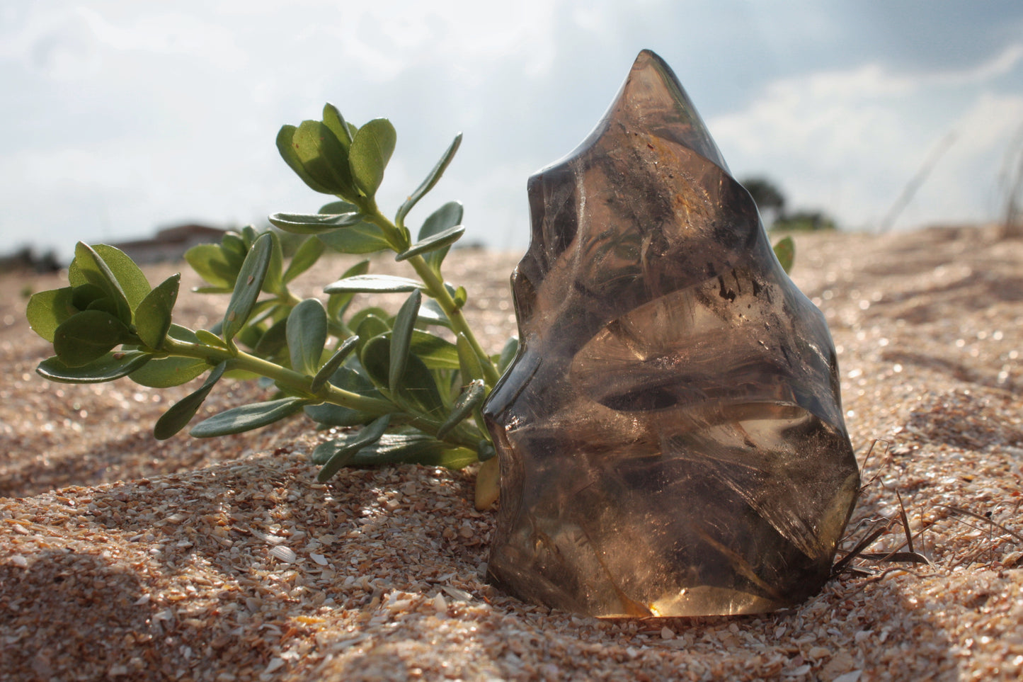 Smoky Quartz Flame
