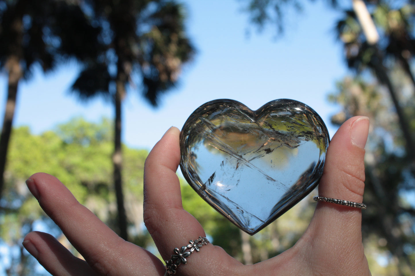 Smoky Quartz Heart