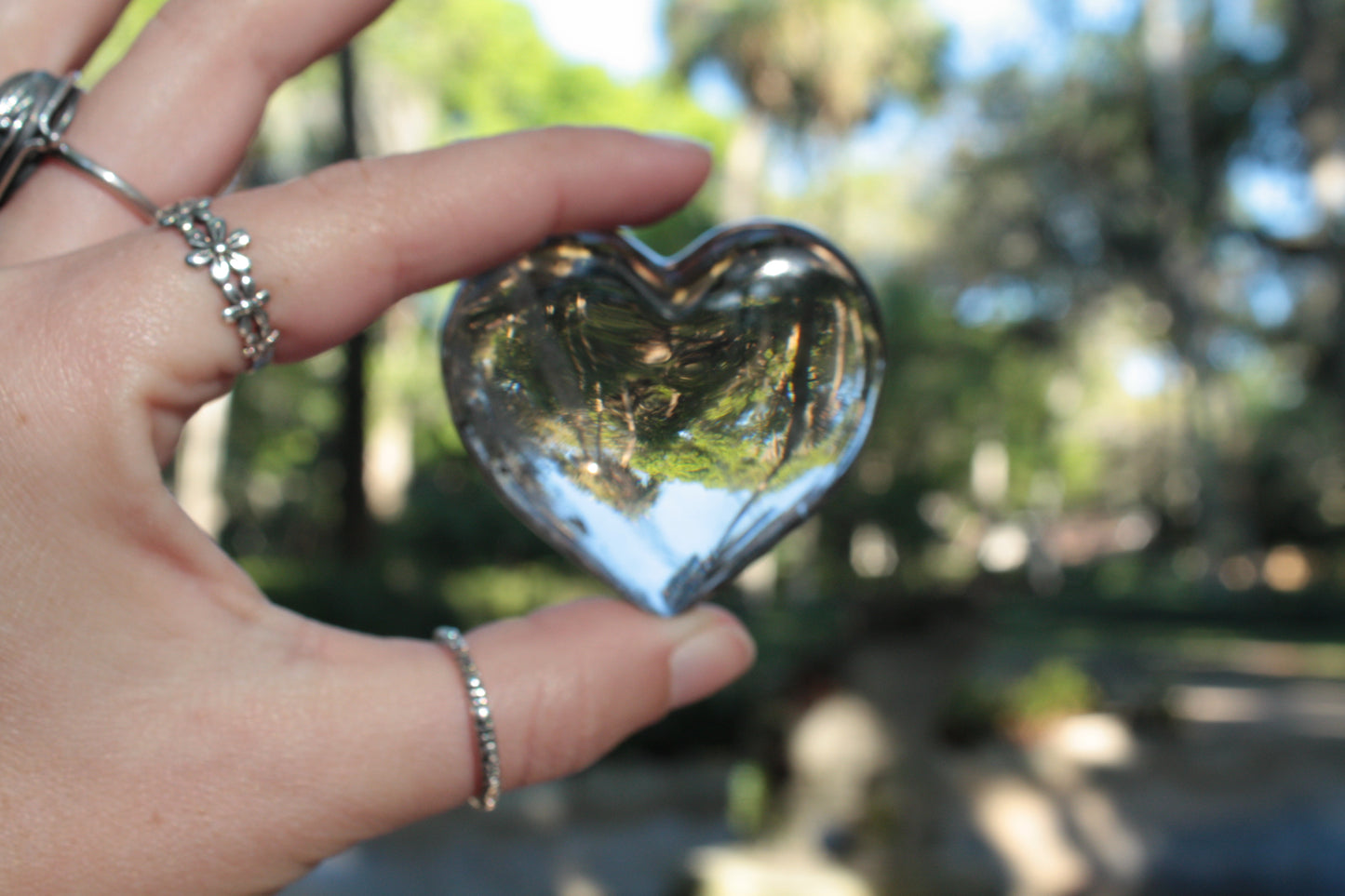 Smoky Quartz Heart