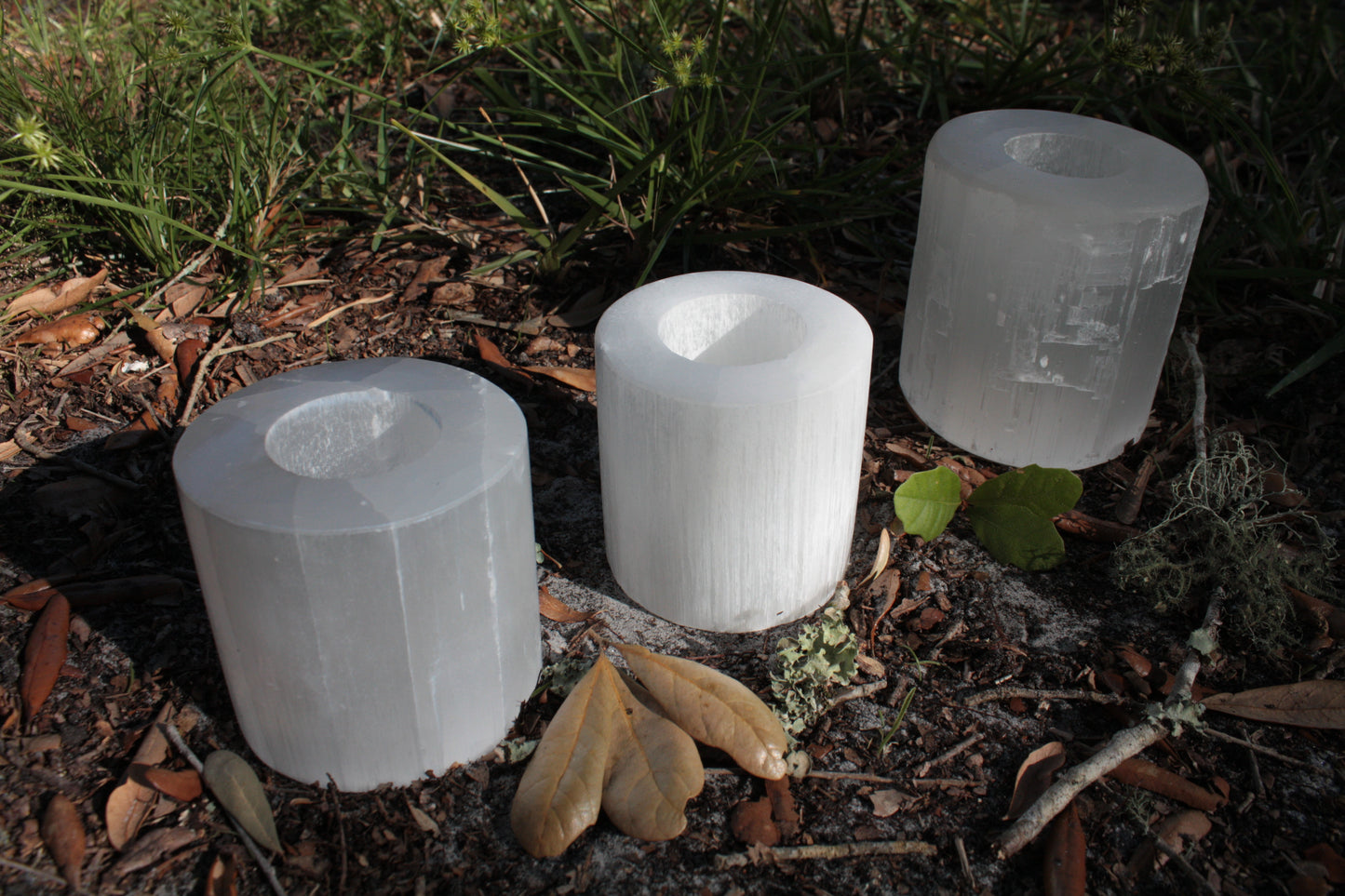 Selenite Tealight Holder