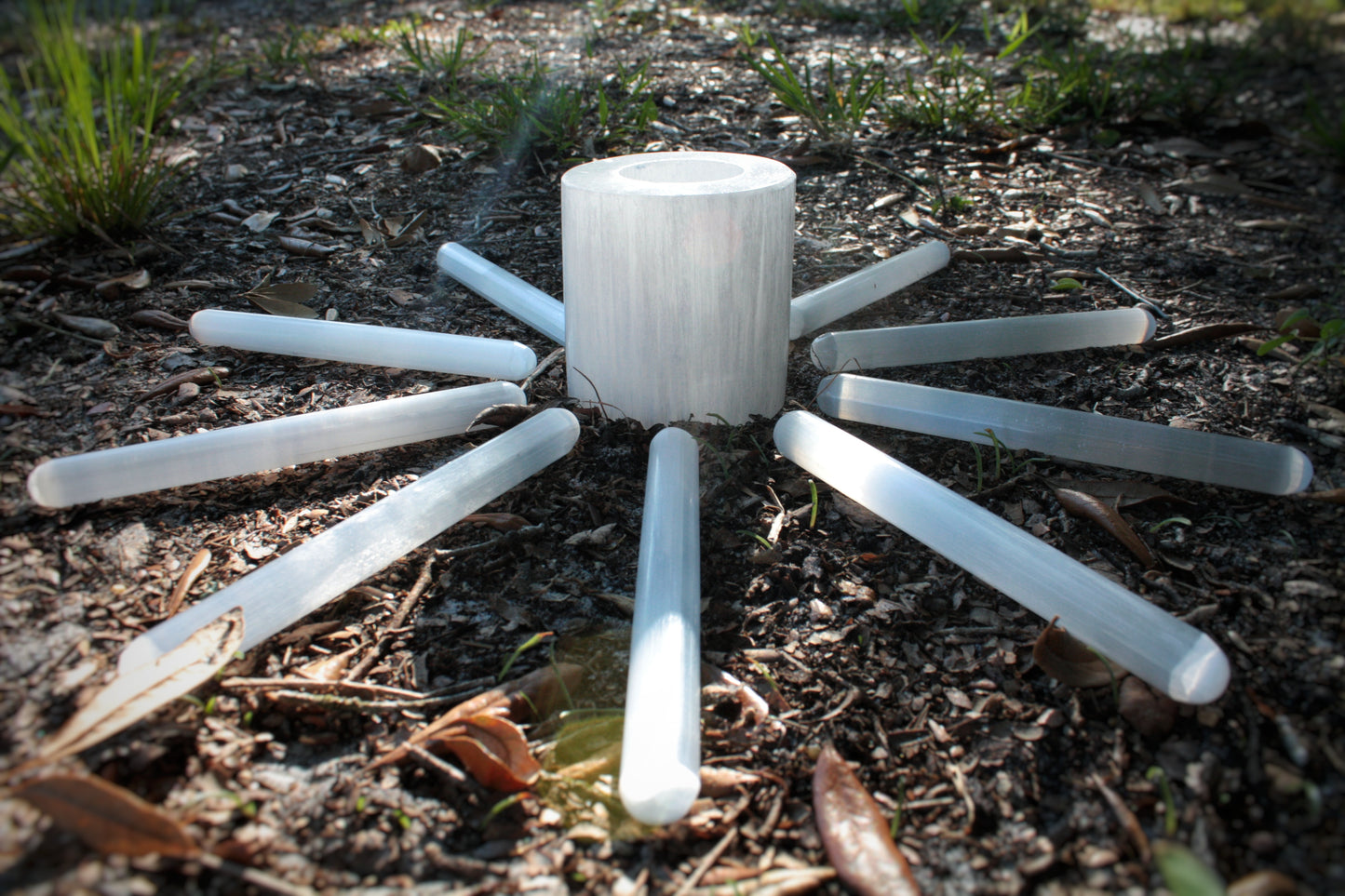 Selenite Tealight Holder