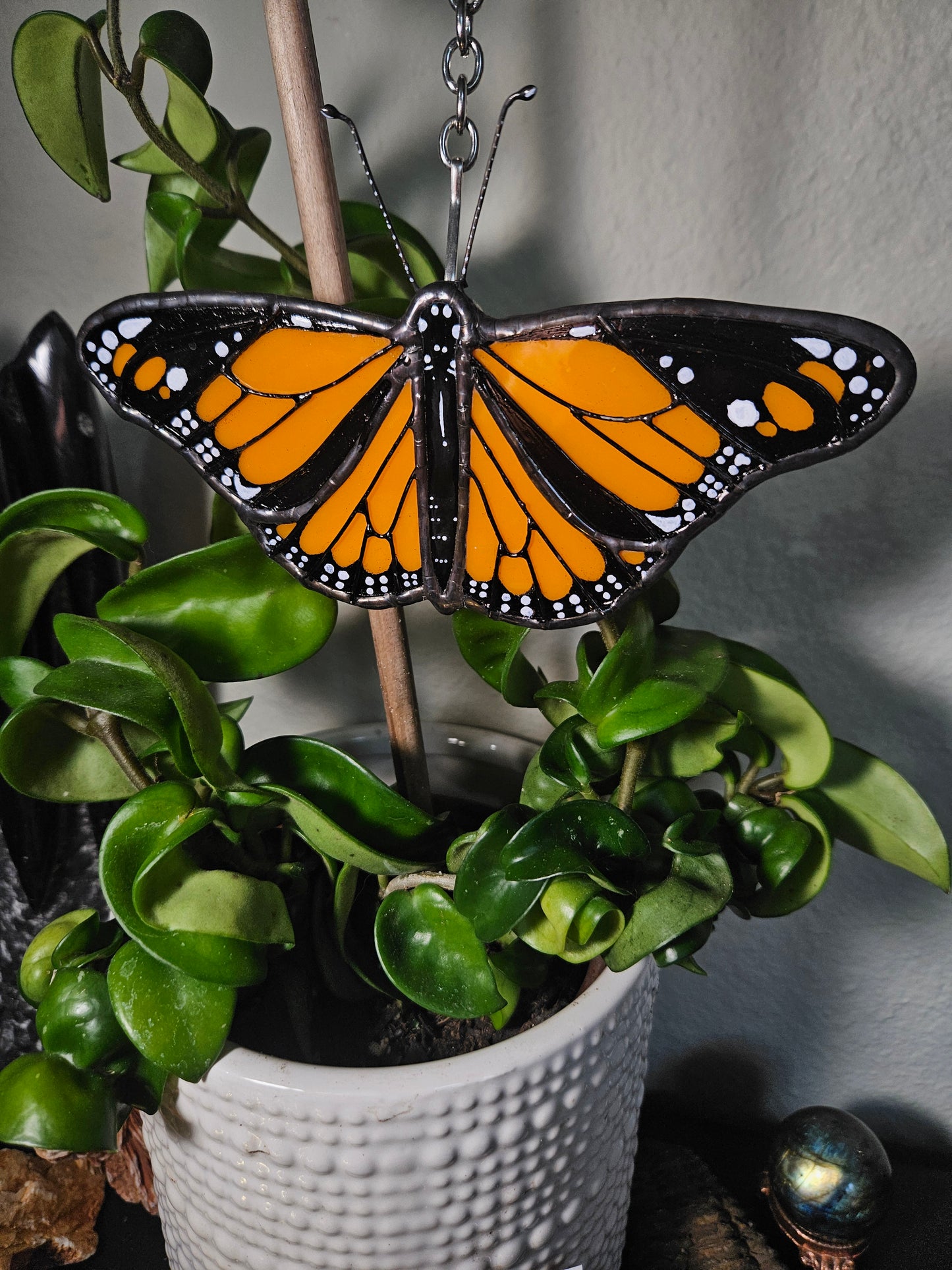 Monarch Butterfly Stained Glass