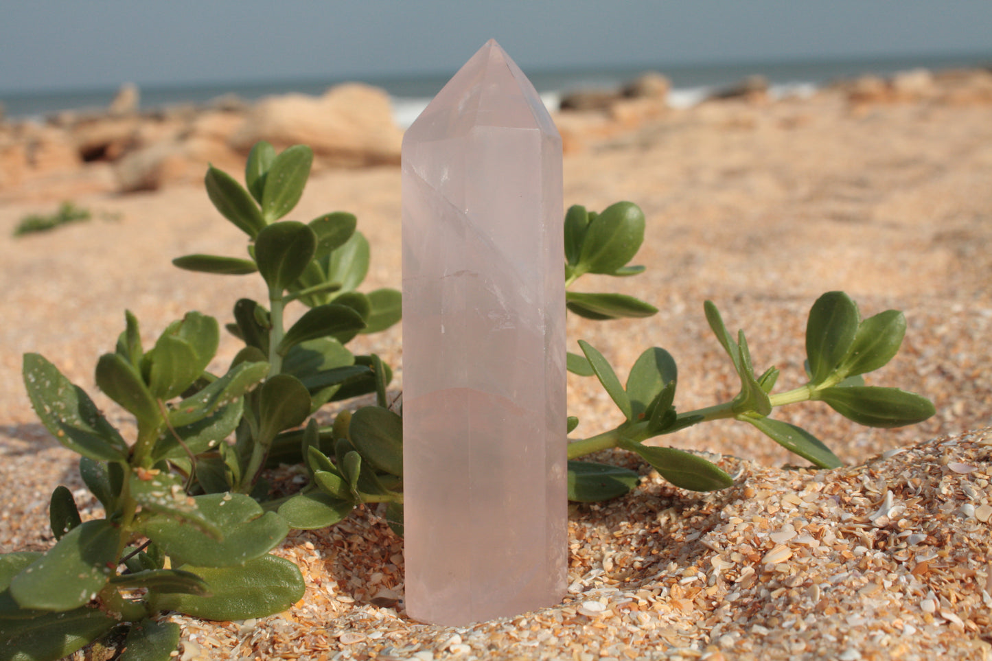 Medium Rose Quartz Tower