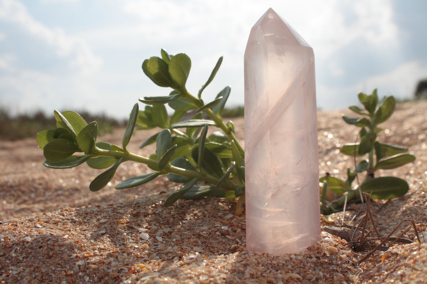 Medium Rose Quartz Tower