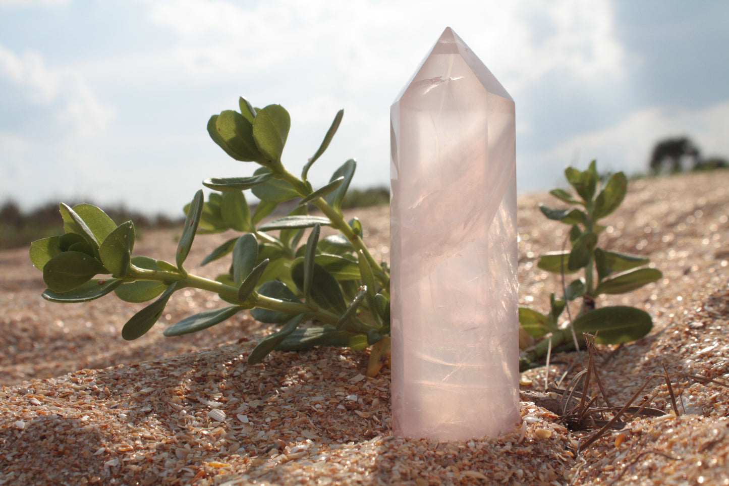 Medium Rose Quartz Tower